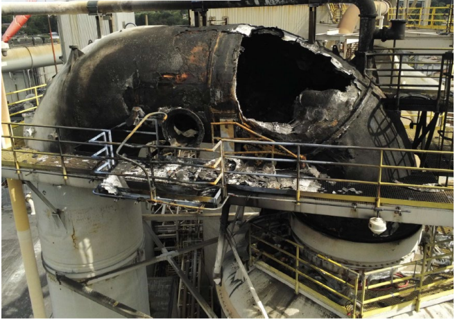 Evergreen Packaging Paper Mill fire