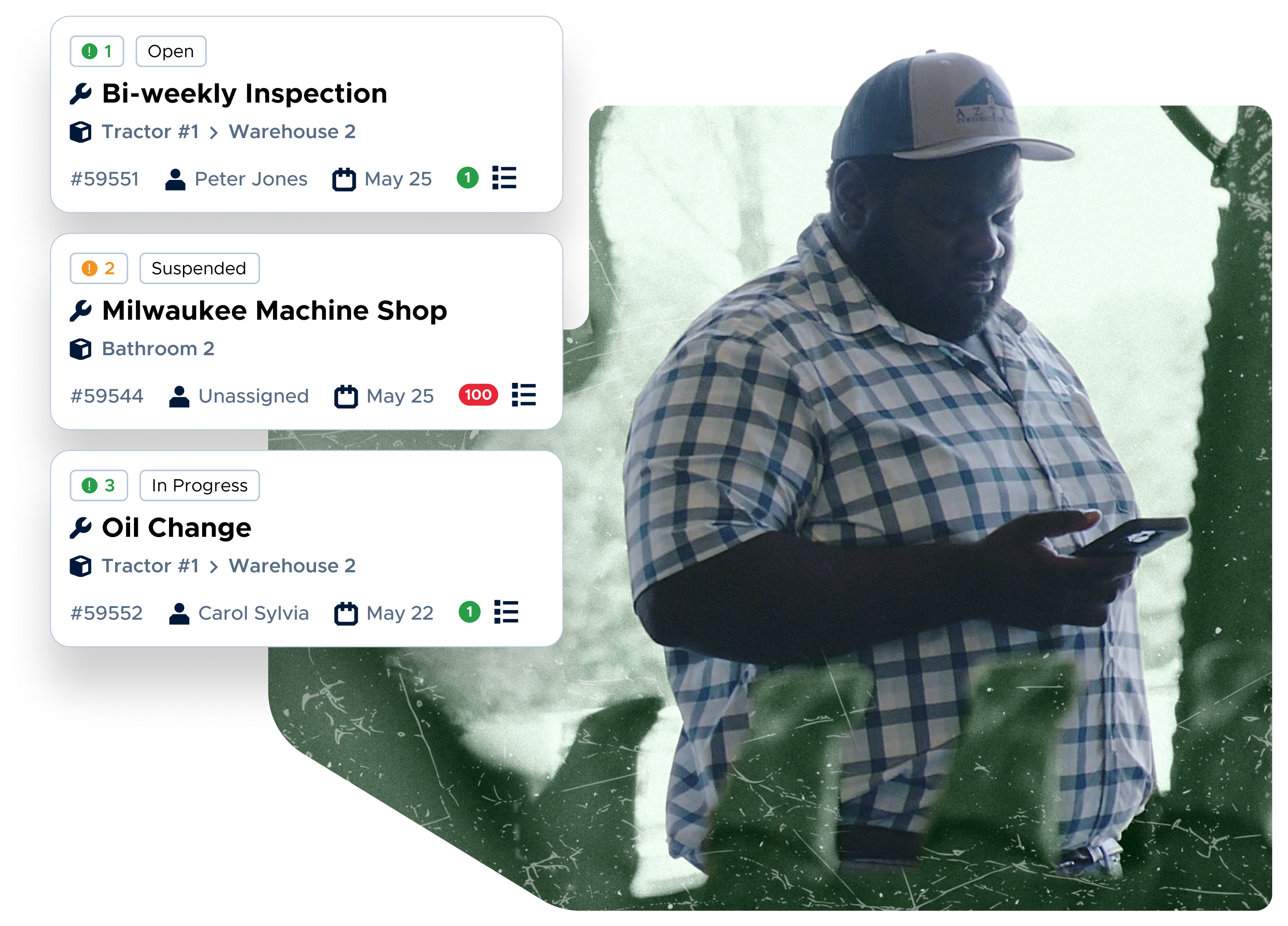 Assign and follow up on open tasks