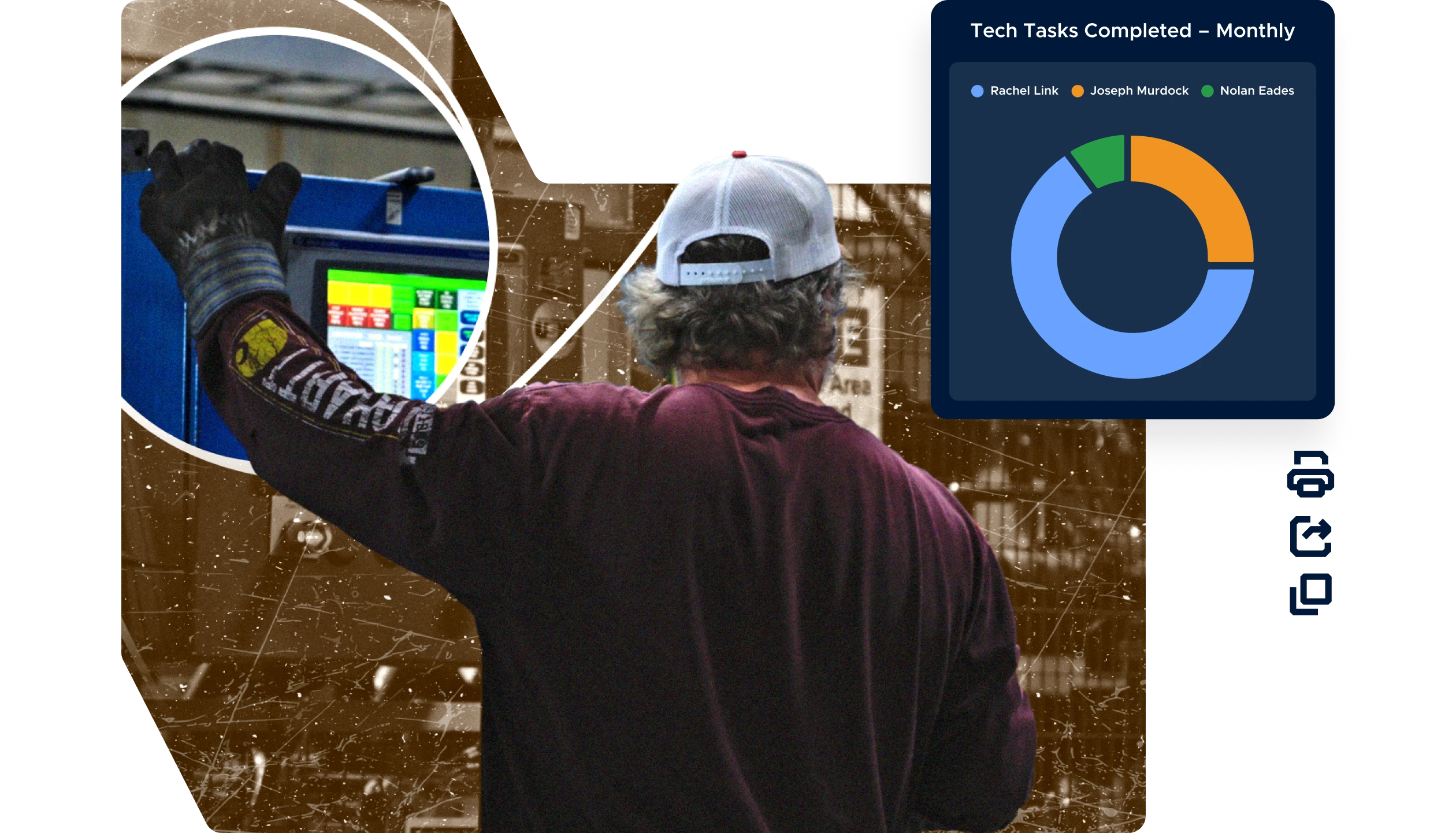 Automate maintenance reporting
